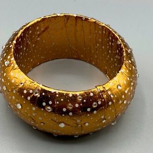 Wooden Washi Bangle Bracelet